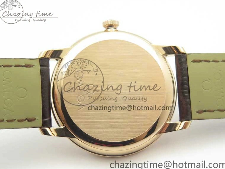 0124 Durable De Ville RG MKF 1:1 Best Edition Silver Dial Diamonds Markers on Brown Leather Strap MIYOTA 9015 V 8047